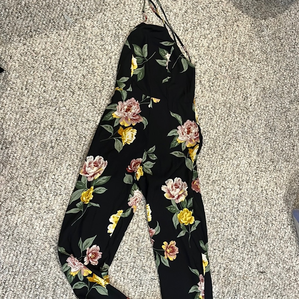 Urban Outfitters floral jumpsuit
